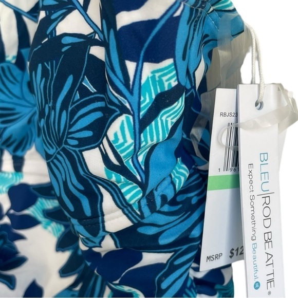 Bleu Rod Beattie High Neck‎ Keyhole 8 One-Piece Swimsuit - Picture 4 of 9